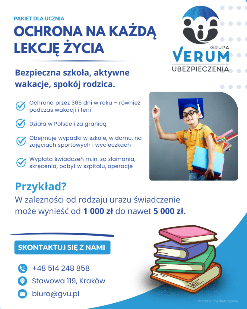 Szkolne ubezpieczenie